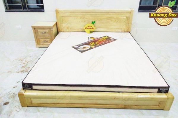 Giường ngủ gỗ Sồi nga 1m6