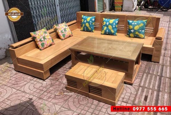 sofa góc giá rẻ phòng khách