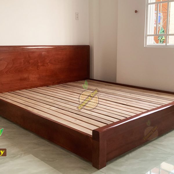 giường ngủ gỗ sát đất
